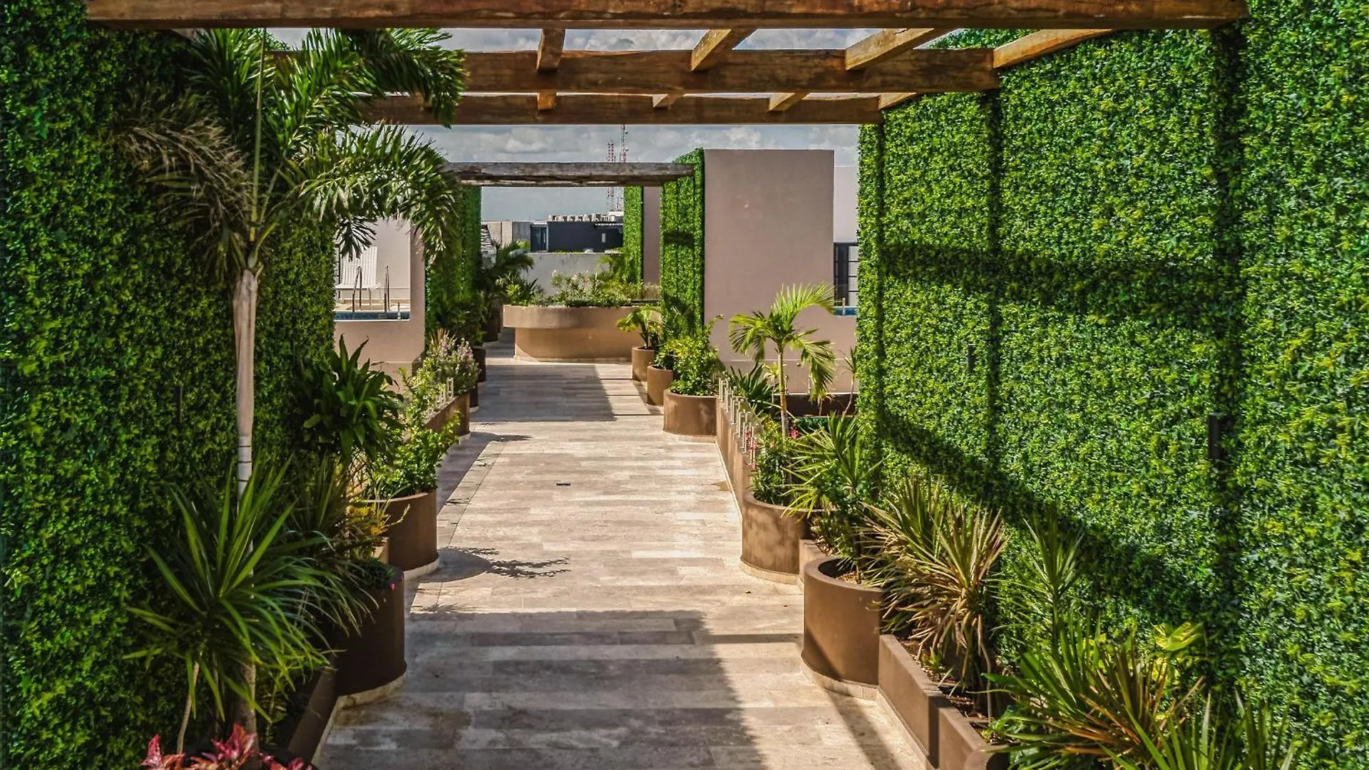 טולום Sunrise Studio With Fast-Wifi, Rooftop Pool, Spa