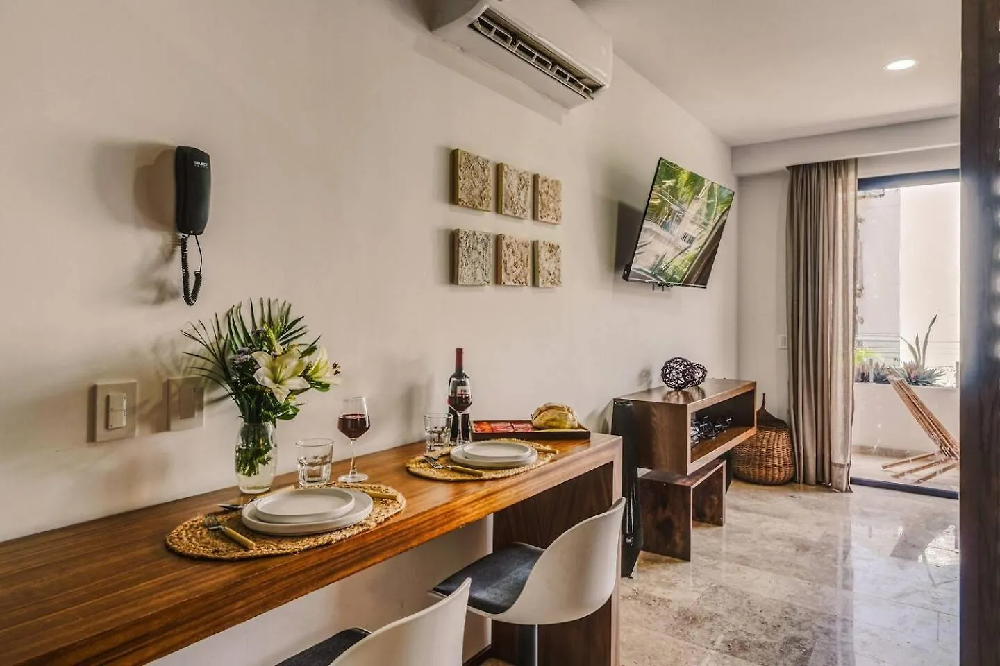 טולום Sunrise Studio With Fast-Wifi, Rooftop Pool, Spa דירה
