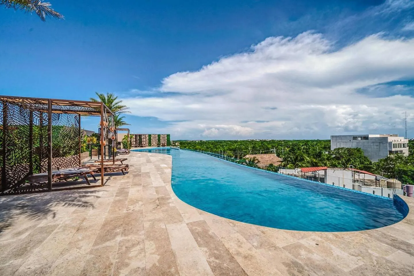 טולום Sunrise Studio With Fast-Wifi, Rooftop Pool, Spa 0*,