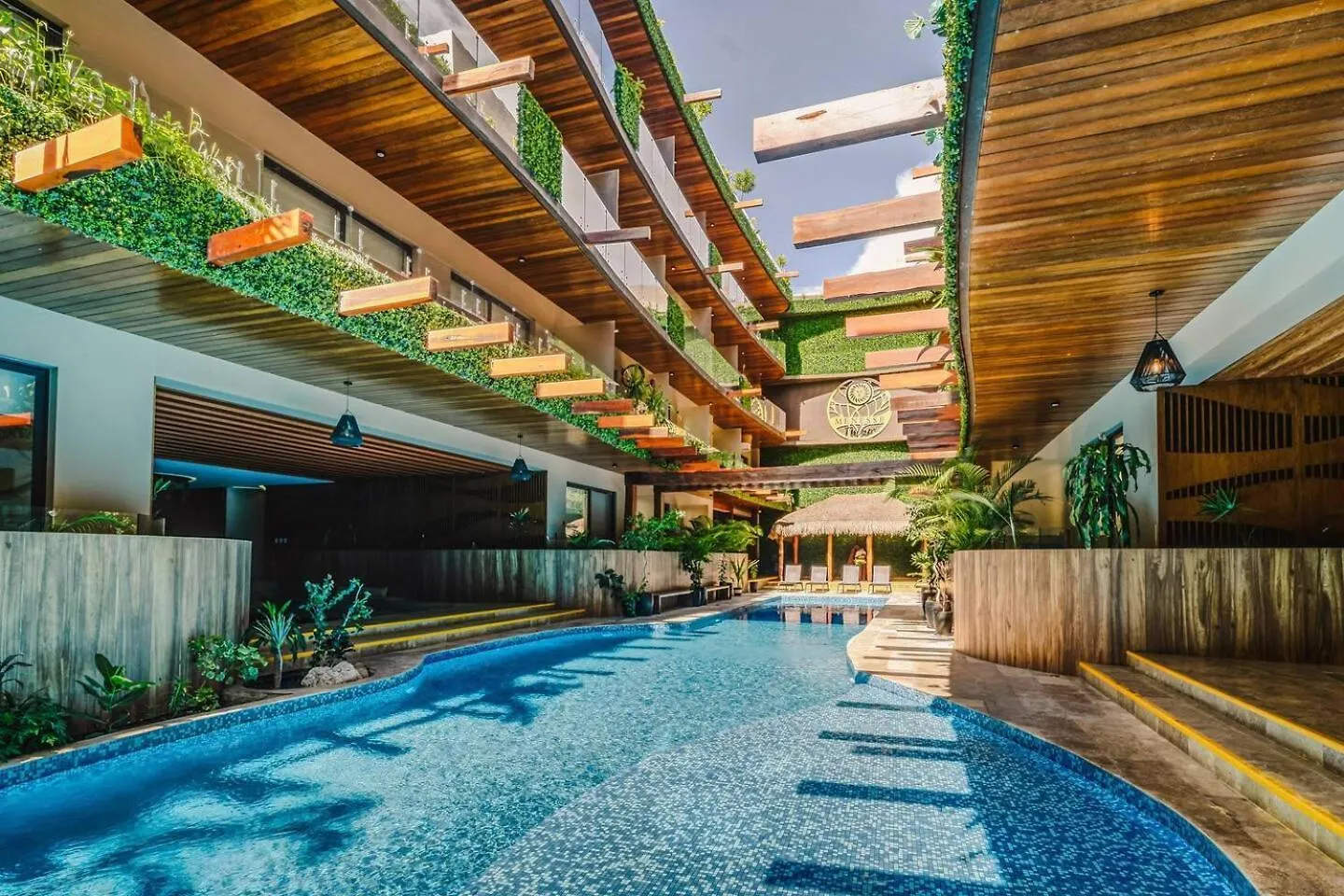 דירה טולום Sunrise Studio With Fast-Wifi, Rooftop Pool, Spa